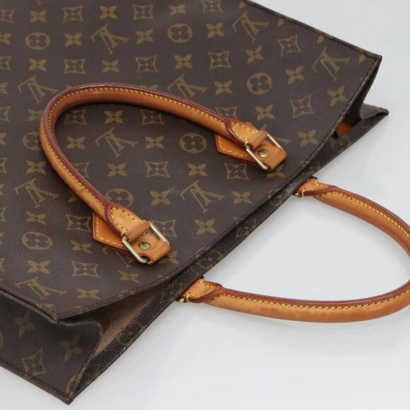 LOUIS VUITTON Monogram Sac Plat Hand Bag - Picture 6 of 16